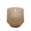 UYUNI - LED LYS - DUFTLYS I GLAS | BEIGE/UPLIFT