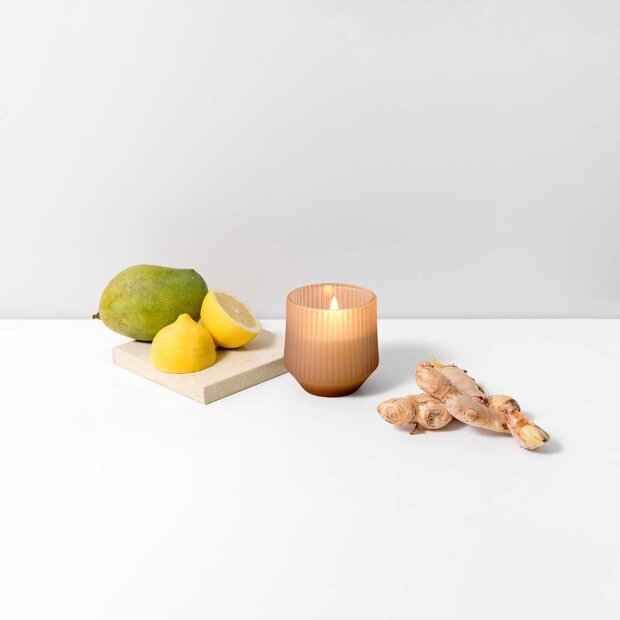 UYUNI - LED LYS - DUFTLYS I GLAS | BEIGE/UPLIFT