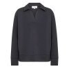 LEVETE ROOM - EZRA 6 SWEATSHIRT | MØRK NAVY