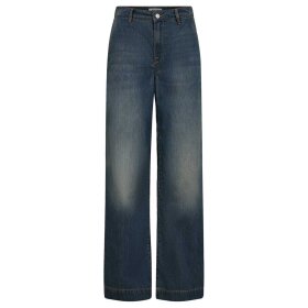 IVY COPENHAGEN - AUGUSTA FRENCH JEANS WASH MELILLA | DENIM