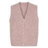 MARTA DU CHATEAU - ODILE VEST | OLD PINK