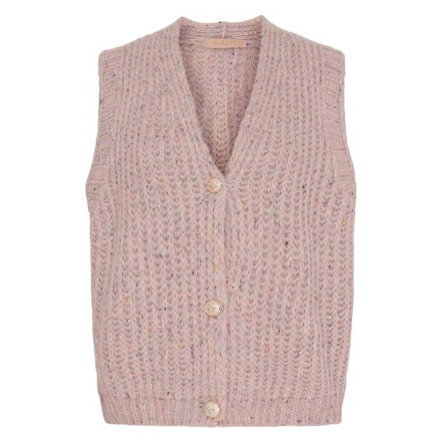 MARTA DU CHATEAU - ODILE VEST | OLD PINK