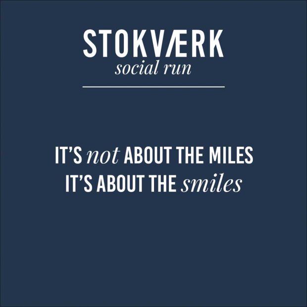 STOKVÆRK - SOCIAL RUN 1. DECEMBER 2024 | MØRKEBLÅ/HERREMODEL