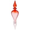 BUNGALOW - GLASPYNT 20 CM - CONE ICICLE | RUBY