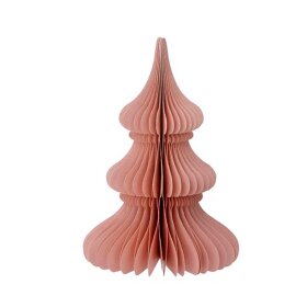 BUNGALOW - JULEPYNT 20 CM - HONEYCOMB TRÆ NOBLE | TEA ROSE