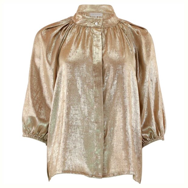 CONTINUE COPENHAGEN - SIA GOLD BLUSE | GOLD