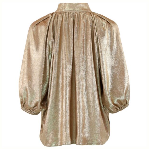 CONTINUE COPENHAGEN - SIA GOLD BLUSE | GOLD