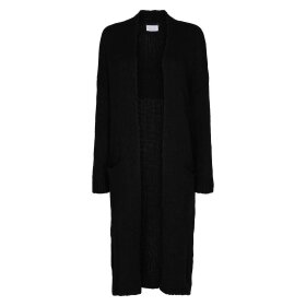 MARTA DU CHATEAU - SILJE LANG CARDIGAN | BLACK