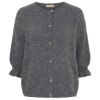 MARTA DU CHATEAU - JULIANA CARDIGAN | MEDIUM GREY