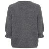 MARTA DU CHATEAU - JULIANA CARDIGAN | MEDIUM GREY