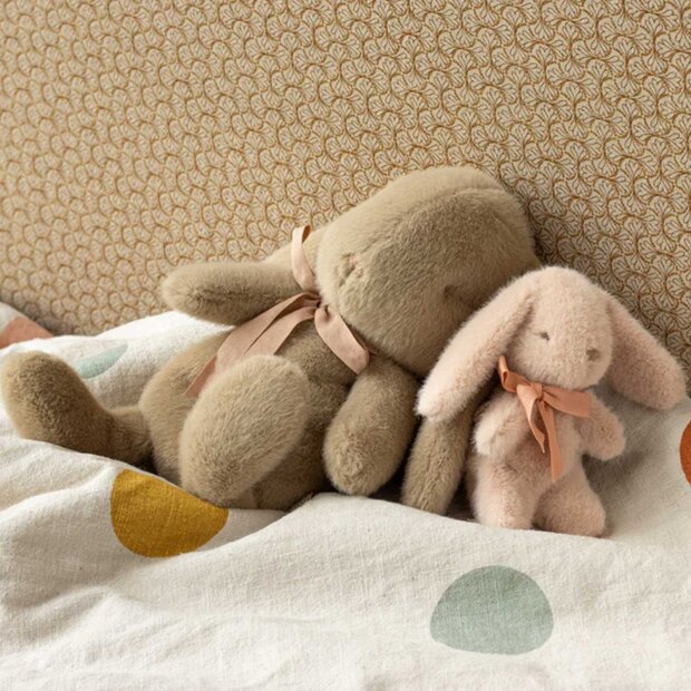 MAILEG - BUNNY PLUSH SMALL 27 CM | STØVET BRUN