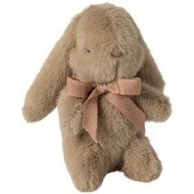 MAILEG - BUNNY PLUSH MINI 13 CM | STØVET BRUN