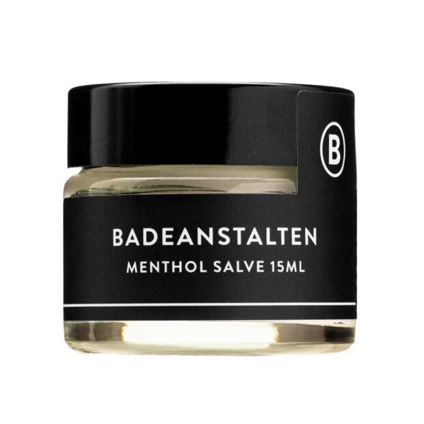 BADEANSTALTEN - SALVE TIL LÆBER - MENTHOL 15 ML