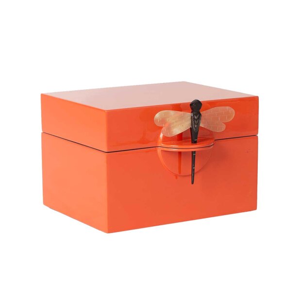 OI SOI OI - LAKSKRIN M/GULDSMED BIG 14X18X12 CM | ORANGE