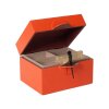 OI SOI OI - LAKSKRIN M/GULDSMED BIG 14X18X12 CM | ORANGE