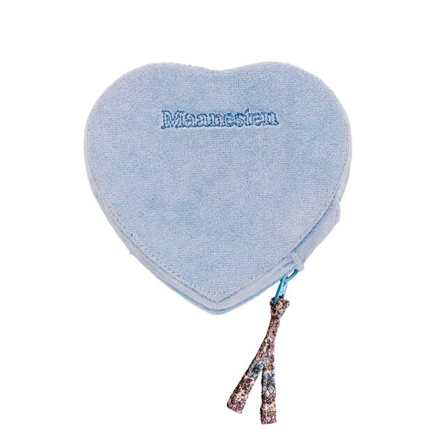 MAANESTEN - HEART SMYKKESKRIN 4X10 CM - SKY BLUE