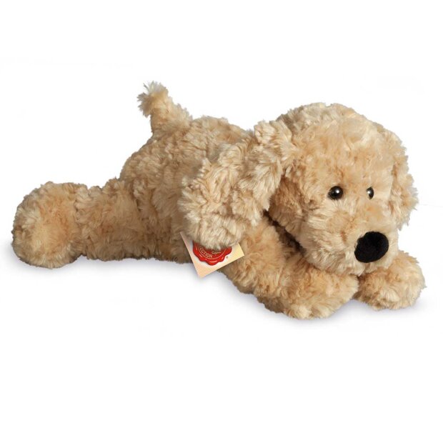 TEDDY HERMANN - LIGGENDE HUND BEIGE 28 CM