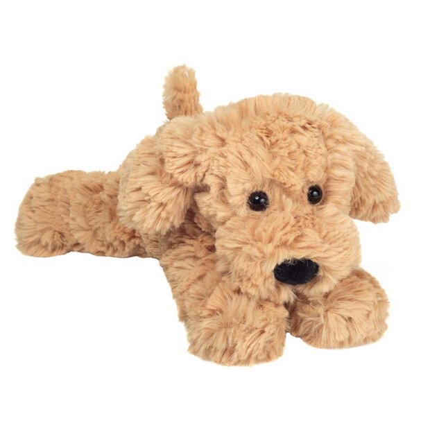 TEDDY HERMANN - LIGGENDE HUND 20 CM | BEIGE