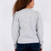 NEO NOIR - NUNA KNIT CARDIGAN | LIGHT GREY MELANGE