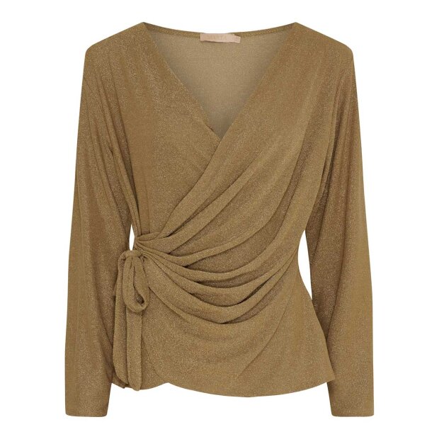 MARTA DU CHATEAU - ANDI BLUSE | GULD