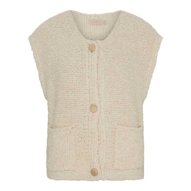 MARTA DU CHATEAU - AURA VEST | BEIGE