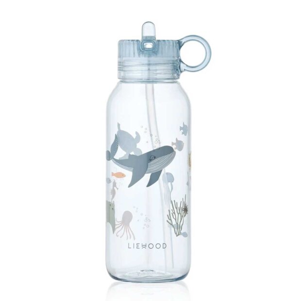 LIEWOOD - YANG TRITAN DRIKKEFLASKE 500 ML | SEA CREATURE/SANDY