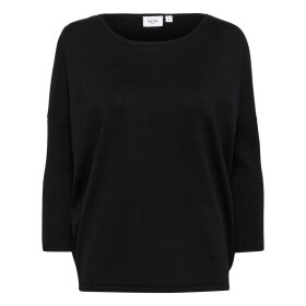 SAINT TROPEZ - MILA SZ PULLOVER | SORT