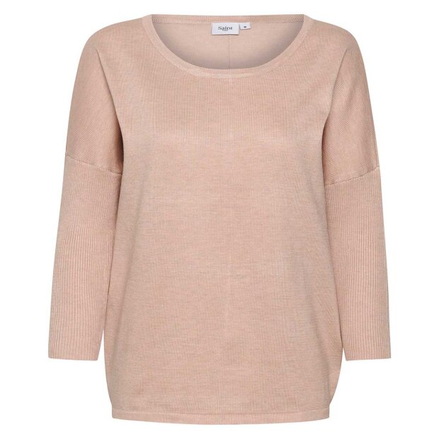 SAINT TROPEZ - MILA SZ PULLOVER | ASH ROSE MELANGE