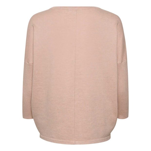 SAINT TROPEZ - MILA SZ PULLOVER | ASH ROSE MELANGE