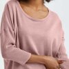 SAINT TROPEZ - MILA SZ PULLOVER | ASH ROSE MELANGE