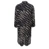 BLACK COLOUR - STELLA TUNIKA KJOLE | SORT ZEBRA