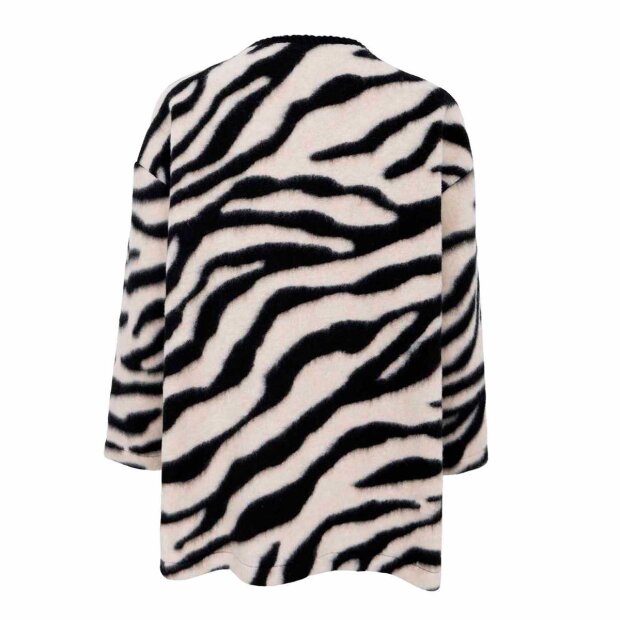 BLACK COLOUR - ZELESTE FLEECE JAKKE | ZEBRA