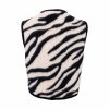 BLACK COLOUR - ZELESTE FLEECE VEST | ZEBRA