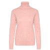 SAINT TROPEZ - MILA SZ RULLEKRAVEBLUSE | ASH ROSE MELANGE