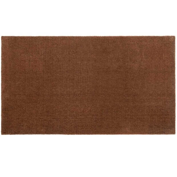 TICA COPENHAGEN - DØRMÅTTE ENSFARVET 67X120 CM | COGNAC