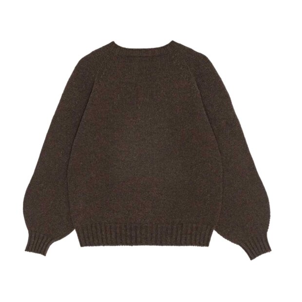 MOSHI MOSHI MIND - SIENNA KNIT WOOL | CHOCOLATE