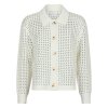 NEO NOIR - LAURANA CROCHET CARDIGAN | OFF WHITE