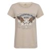 MOS MOSH - ZIBBY T-SHIRT | FEATHER GRAY