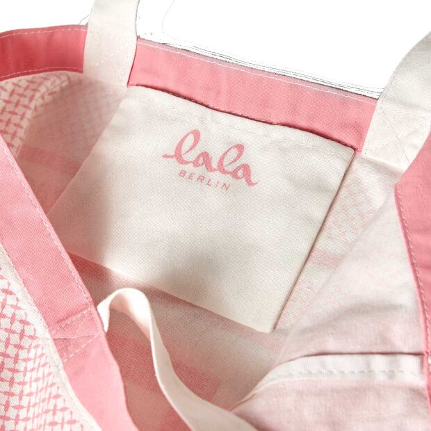 LALA BERLIN - MAJA STRIBET TOTEBAG | ROSA