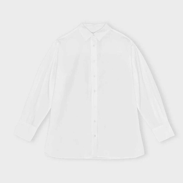 MOSHI MOSHI MIND - CLEAN POPLIN SKJORTE | HVID