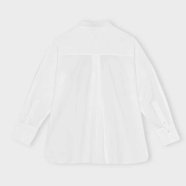 MOSHI MOSHI MIND - CLEAN POPLIN SKJORTE | HVID