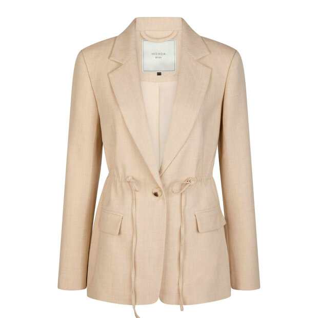 NEO NOIR - JEMMIE MELANGE BLAZER | BEIGE