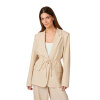 NEO NOIR - JEMMIE MELANGE BLAZER | BEIGE