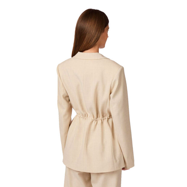 NEO NOIR - JEMMIE MELANGE BLAZER | BEIGE