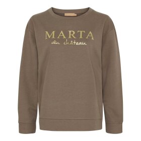 MARTA DU CHATEAU - ANNEMETTE SWEATSHIRT | FANGO