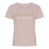 MARTA DU CHATEAU - JEANETTE T-SHIRT | OLD ROSE