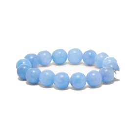 SOI - CHUNKY AQUAMARINE ARMBÅND 12MM