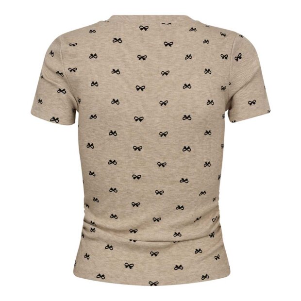 CO COUTURE - RITCHIE RIBBON T-SHIRT | BONE