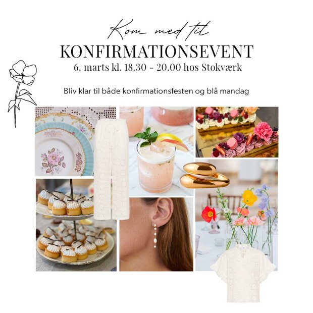 STOKVÆRK - KONFIRMATIONSEVENT 6. MARTS