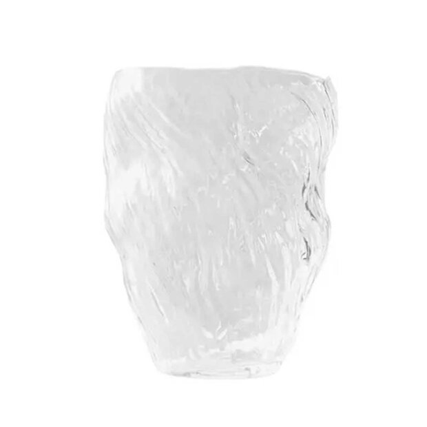 MUUBS - MUD VASE H25XØ16 CM - KLAR